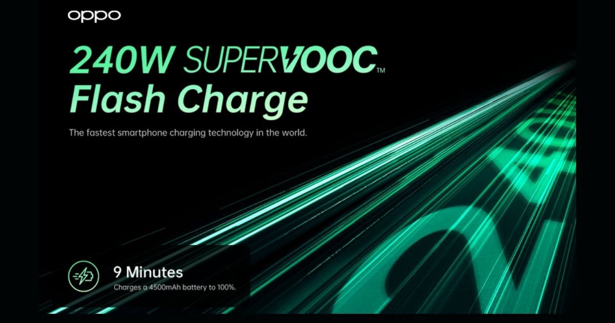 15 dəqiqəyə 100% şarj: Oppo 150W SuperWOOC şarj texnologiyasını təqdim edib 150W SuperWOOC şarj texnologiyası