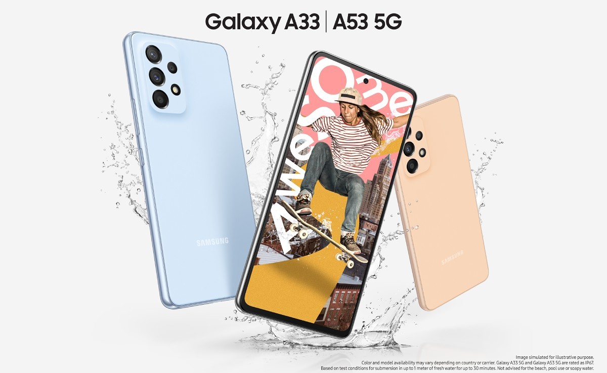 Samsung has introduced the new Galaxy A53 5G and Galaxy A33 5G Samsung has introduced the new Galaxy A53 5G and Galaxy A33 5G